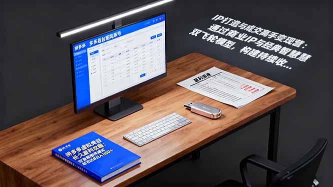 IP打造与成交高手变现营:通过商业IP+经典智慧双飞轮模型 构建持续收钱系统-喜上心头项目超市