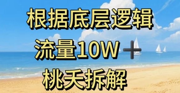 据底层逻辑，流量10W+，以安全知识科普为例-喜上心头项目超市