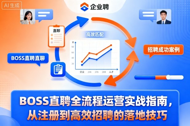 BOSS直聘全流程运营实战指南，从注册到高效招聘的落地技巧-喜上心头项目超市